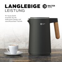 BALTER Edelstahl Wasserkocher WK-08-BG