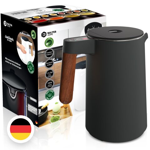 BALTER Edelstahl Wasserkocher WK-08-TG