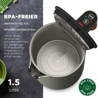 BALTER Edelstahl Wasserkocher WK-08-TG