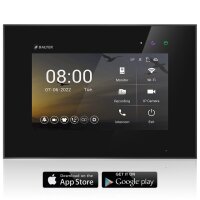 Zusatzmonitor Balter Evo HD-7M-WIFI Schwarz mit App