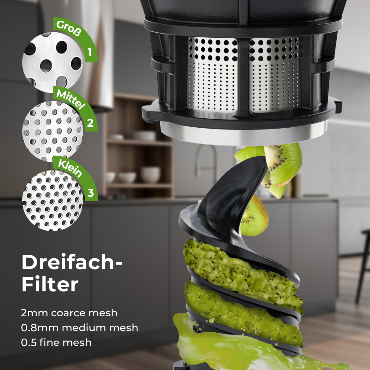 Balter Entsafter ES-02 Slow Jucier