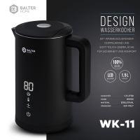 Balter Wasserkocher WK-11BL-LCD