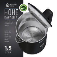 Balter Wasserkocher WK-11BL-LCD