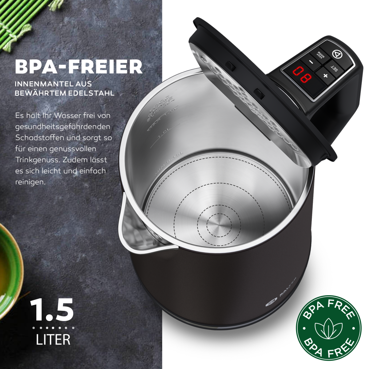 Balter Wasserkocher WK-12-GR