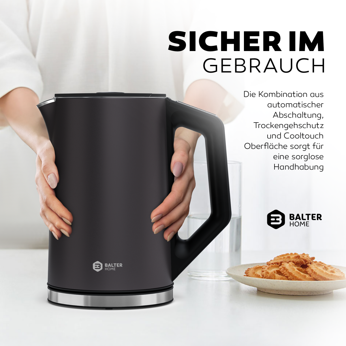 Balter Wasserkocher WK-12-GR