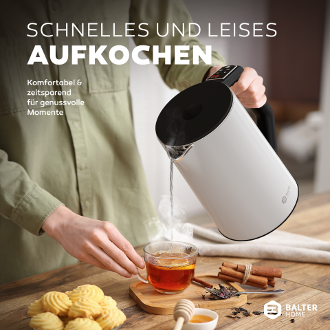 Balter Wasserkocher WK-12-WH