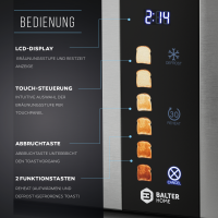 Balter Toaster TS-34 Langschlitz Silver
