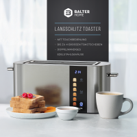 Balter Toaster TS-34 Langschlitz Silver