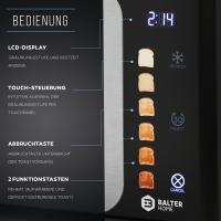 Balter Toaster TS-44 Langschlitz Silver
