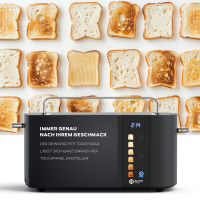 Balter Toaster TS-34 Langschlitz Schwarz