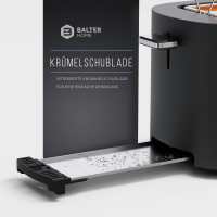 Balter Toaster TS-34 Langschlitz Schwarz