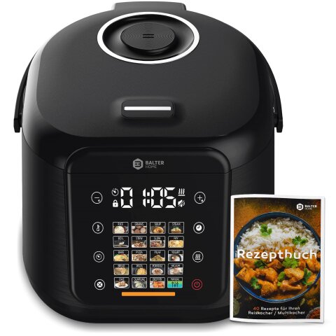Balter Multikocher MK-02 Reiskocher mit 20 Programme, 4L...