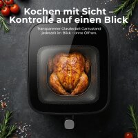 Balter Hei&szlig;luftfritteuse Airfryer, 6,5 L, inkl. 100 Rezepte, HL-651T