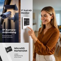 Balter Entri Set L Video T&uuml;rsprechanlage 2 Monitore
