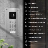 Balter Entri Set LN Video T&uuml;rsprechanlage, 2 Monitore