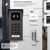 Balter Entri Set M Video T&uuml;rsprechanlage 2 Monitore