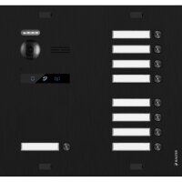 EVO Erweiterung EVO T&uuml;rstationen, 8-Klingel, schwarz