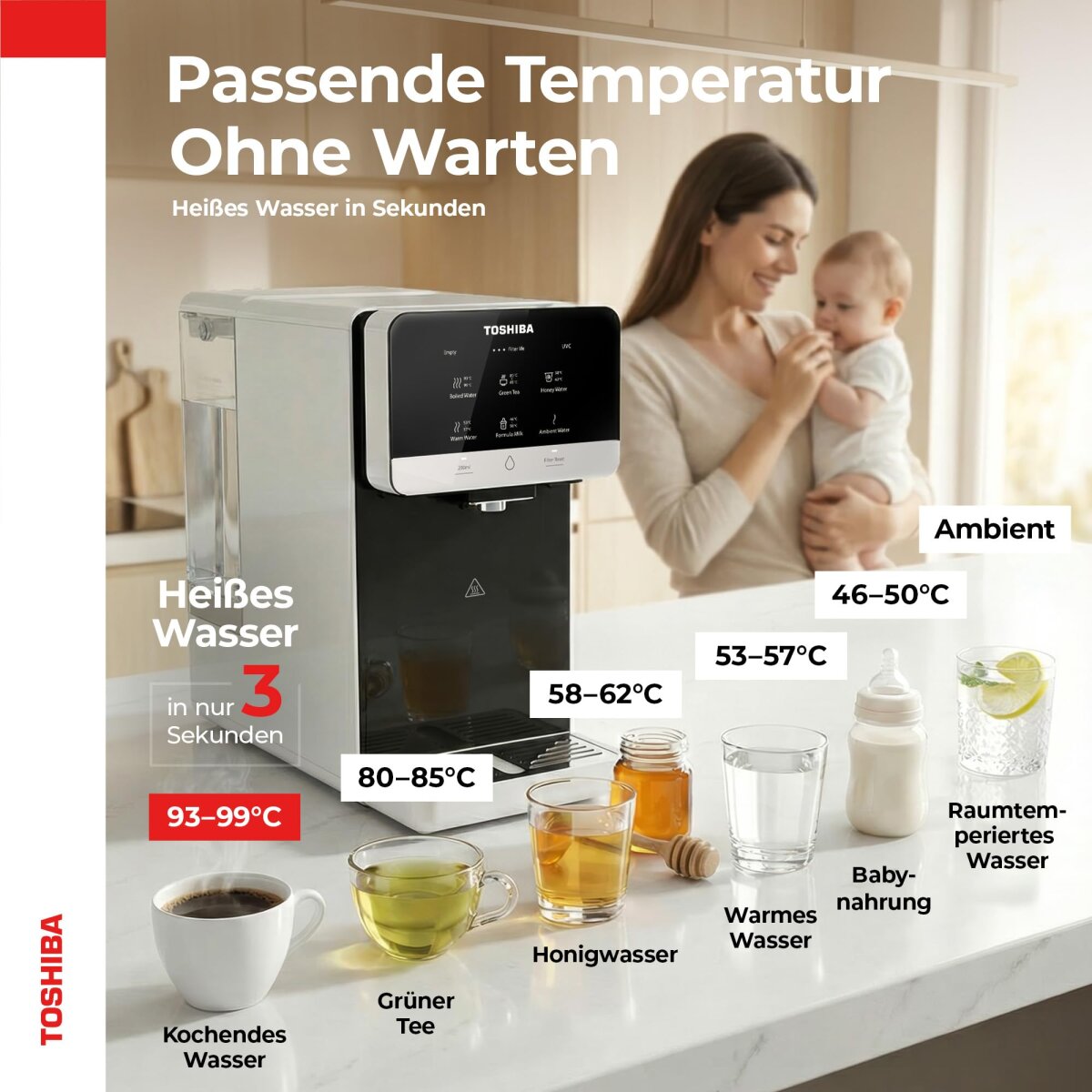 Toshiba Osmoseanlage Wei&szlig;