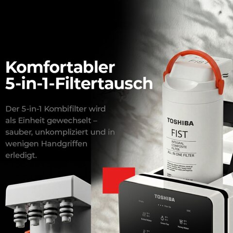 Toshiba Osmoseanlage 5-in-1 Ersatzfilter