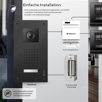 Balter Entri Set L Video T&uuml;rsprechanlage Schwarz