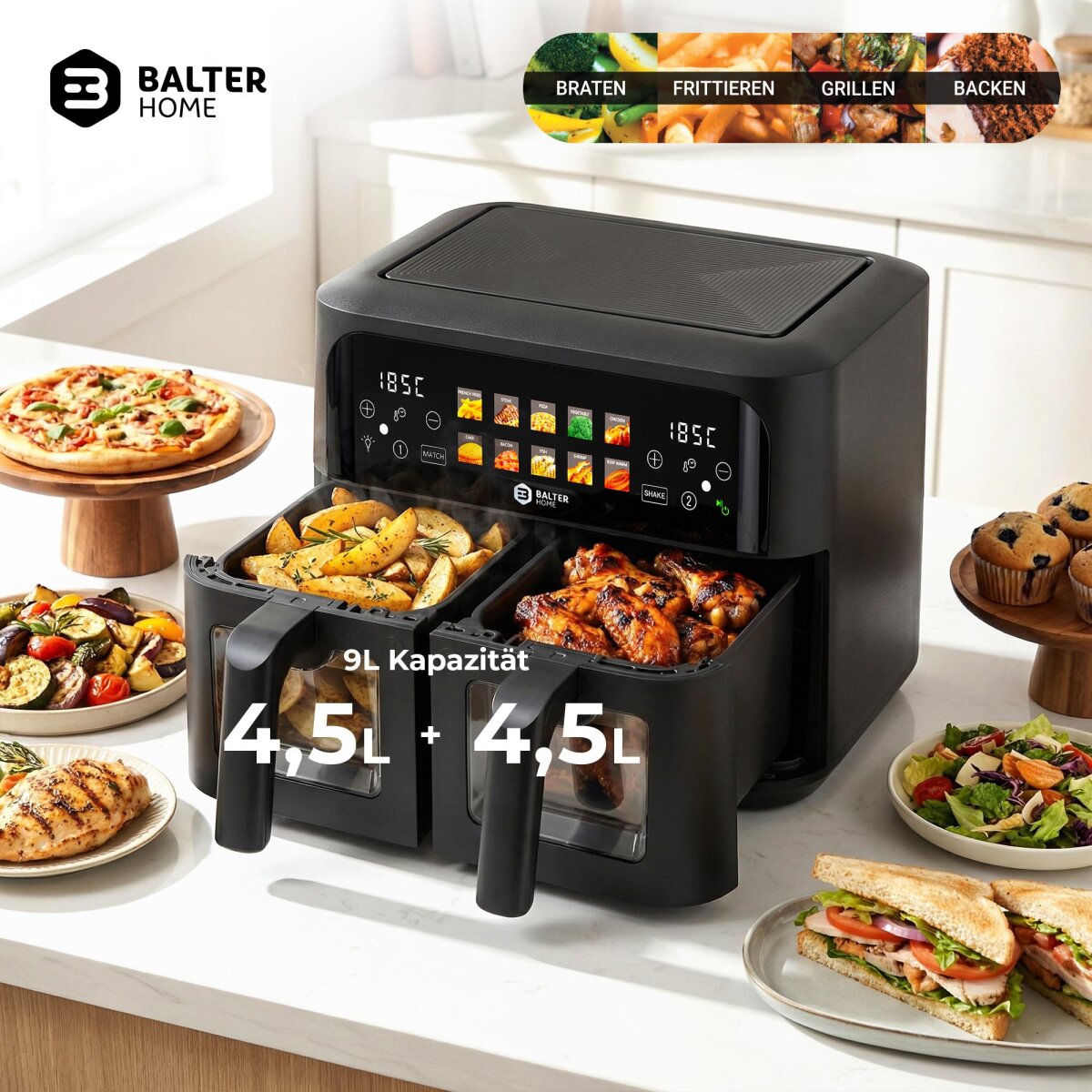 Balter Hei&szlig;luftfritteuse HL-901