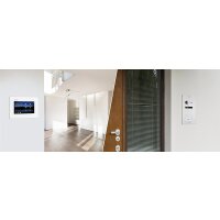 Video T&uuml;rsprechanlage f&uuml;r 1 Familienhaus, 2x Monitore, Balter EVO