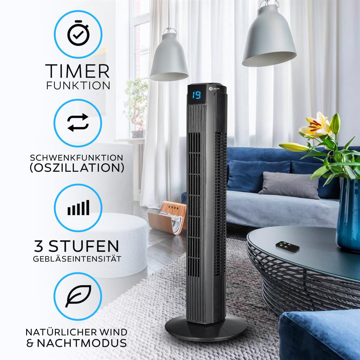 Balter Turmventilator VT-1 Breeze