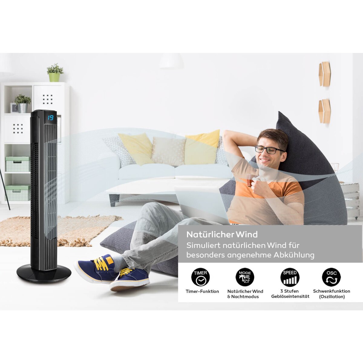 Balter Turmventilator VT-1 Breeze