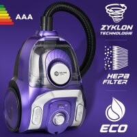 Orion X3 beutellos leistungsstarker Bodenstaubsauger mit Kabel Zyklon 800W 3.5L