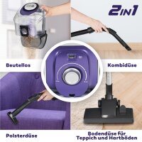 Orion X3 beutellos leistungsstarker Bodenstaubsauger mit Kabel Zyklon 800W 3.5L