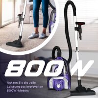 Orion X3 beutellos leistungsstarker Bodenstaubsauger mit Kabel Zyklon 800W 3.5L