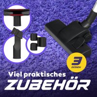 Orion X3 beutellos leistungsstarker Bodenstaubsauger mit Kabel Zyklon 800W 3.5L