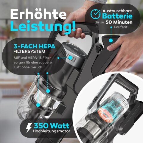 Balter Akku Handstaubsauger Vertu X11 PRO