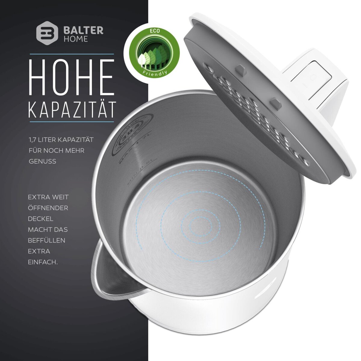 Balter Wasserkocher WK-4 Wei&szlig;