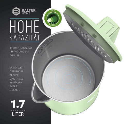 Balter Wasserkocher WK-4-MT Mint
