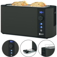 Balter Toaster TS-04-LCD Grau Langschitz